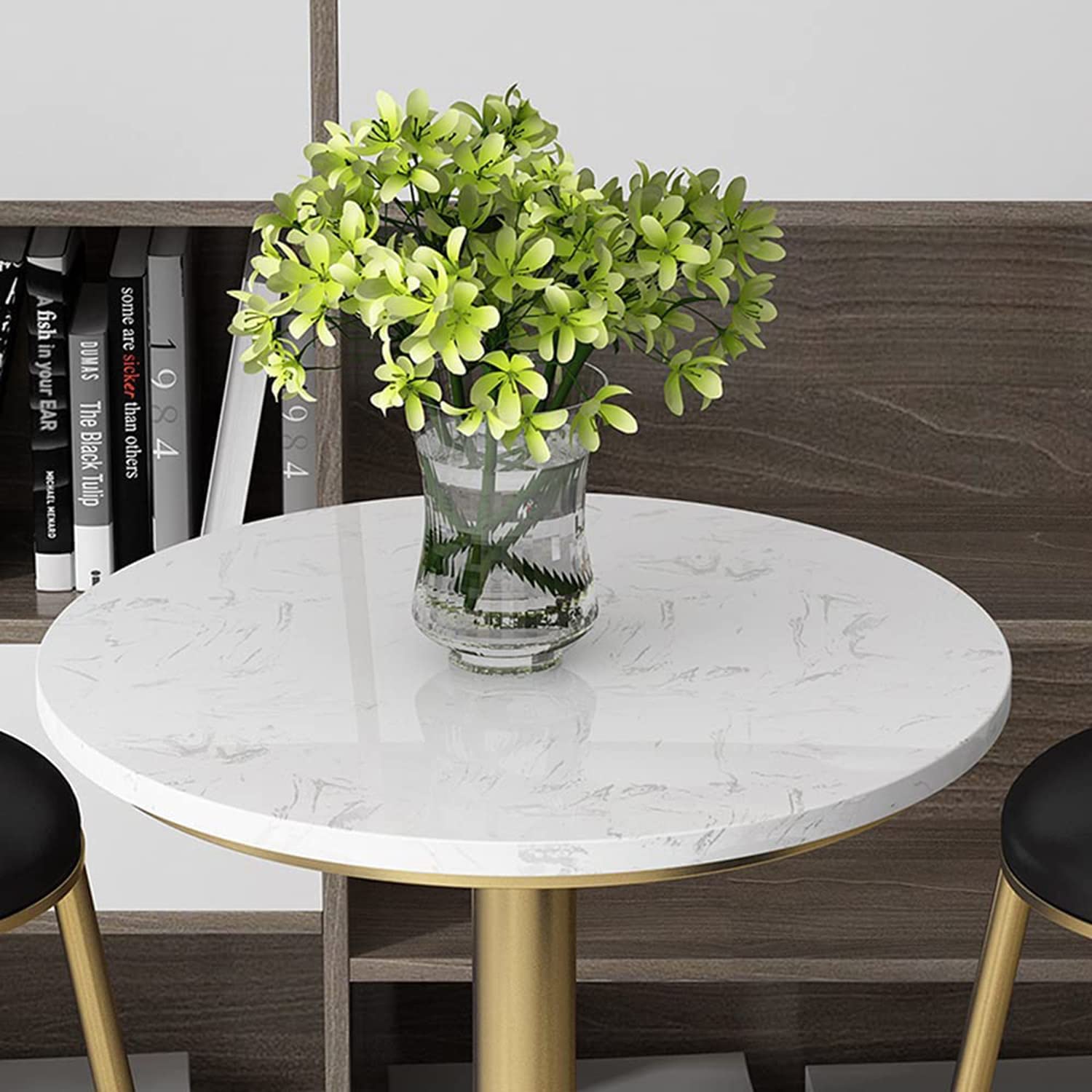 Amazon.com: ZxaeuDo Pub Table Bar Height Cocktail Table,with